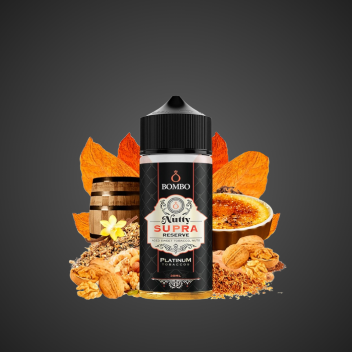 PRODUCTO AROMA LONGFILLS BOMBO PLATINUM TOBACCO NUTTY SUPRA