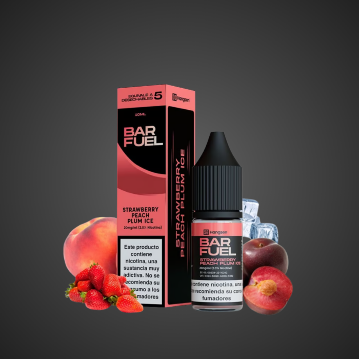 PRODUCTO BAR FUEL SALTS STRAWBERRY PEACH PLUM ICE