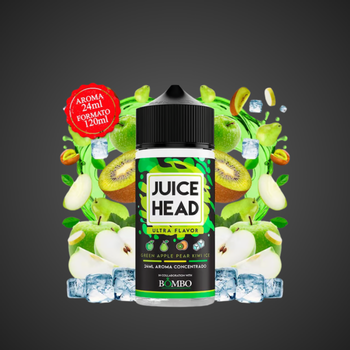 PRODUCTO LONGFILLS JUICE HEAD GREEN APPLE PEAR