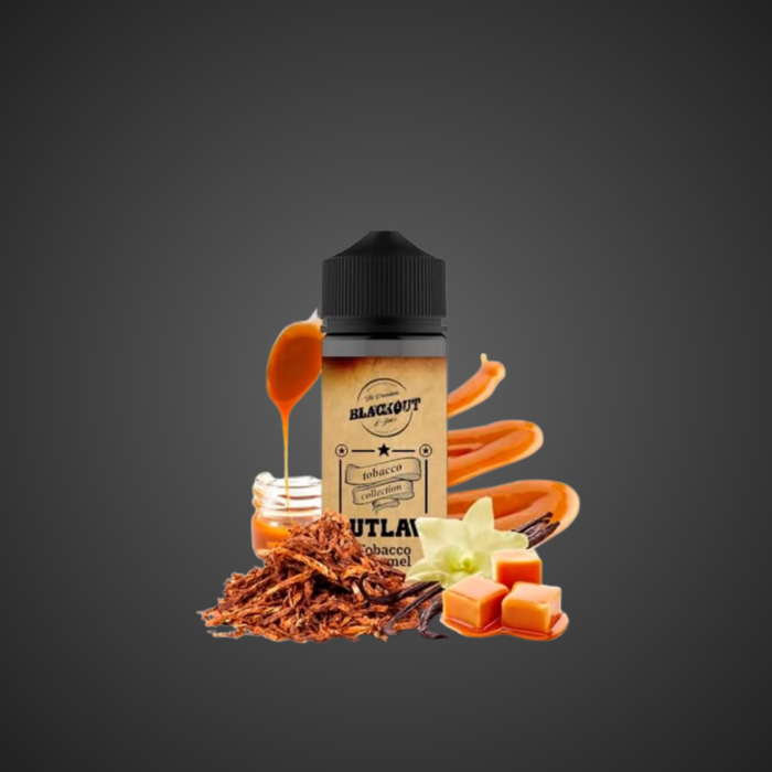 PRODUCTO AROMA BLACKOUT OUTLAW LONGFILL TOBACCO CARAMEL