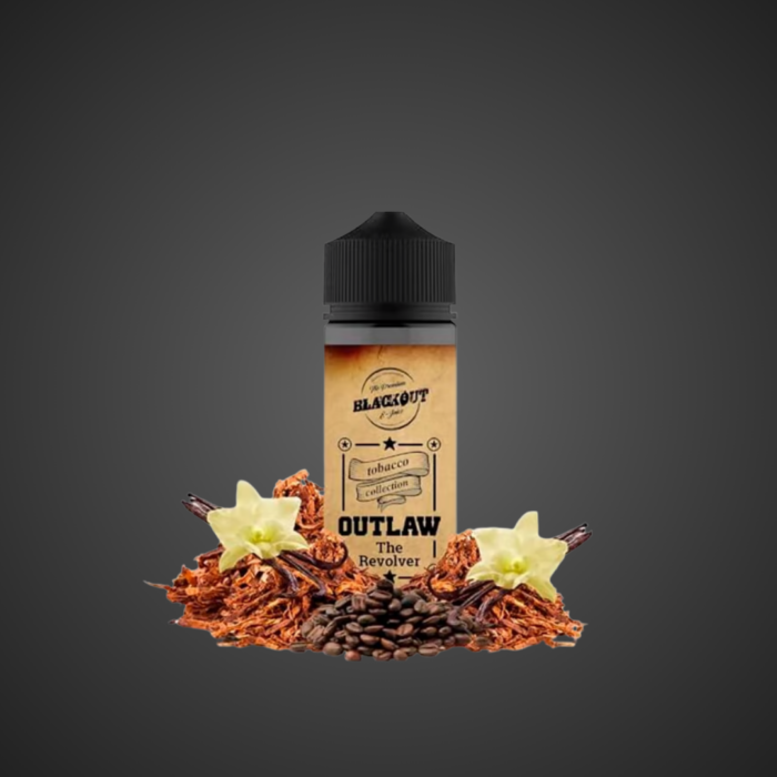 PRODUCTO AROMA BLACKOUT OUTLAW LONGFILL THE REVOLVER