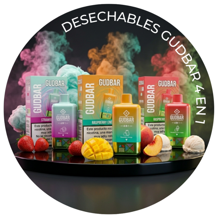 Desechables Gudbar 4 IN 1 120K
