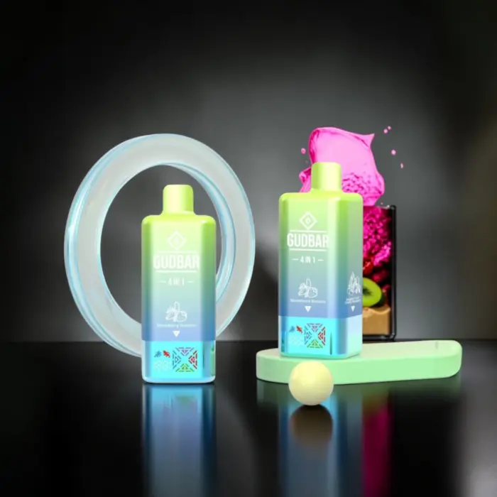 Gudbar 4 IN 1 120.000 Puffs Strawberry Banana 0mg