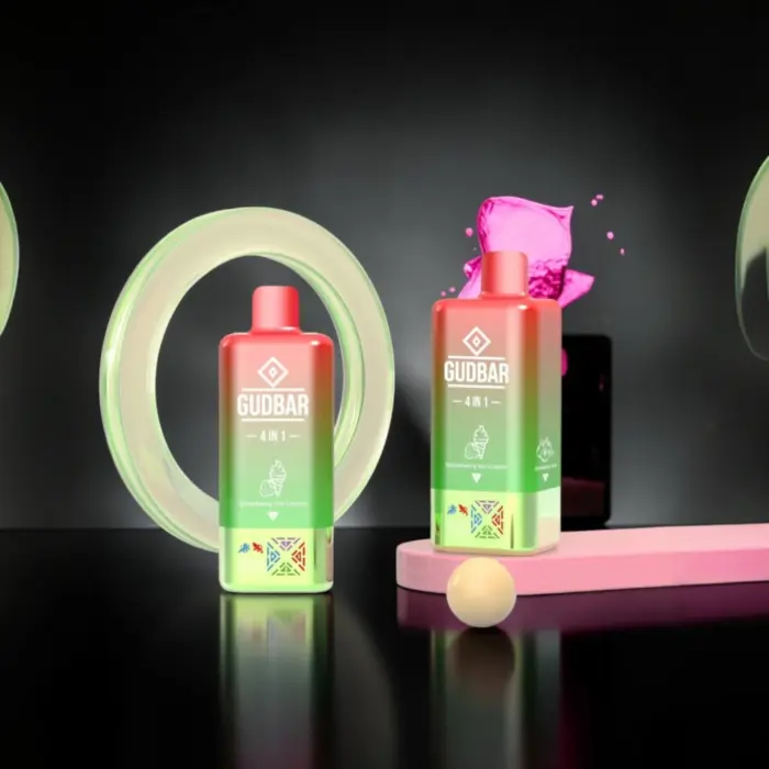 Gudbar 4 IN 1 120.000 Puffs Strawberry Ice Cream 0mg