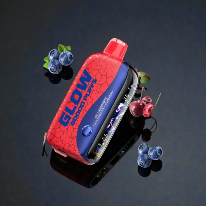 Gudbar Glow 80.000 Puffs Blueberry Cranberry Cherry 0mg