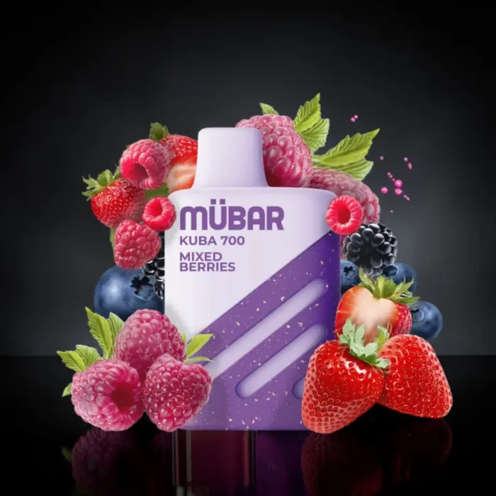 Mübar Kuba 700 Mixed Berries 20mg